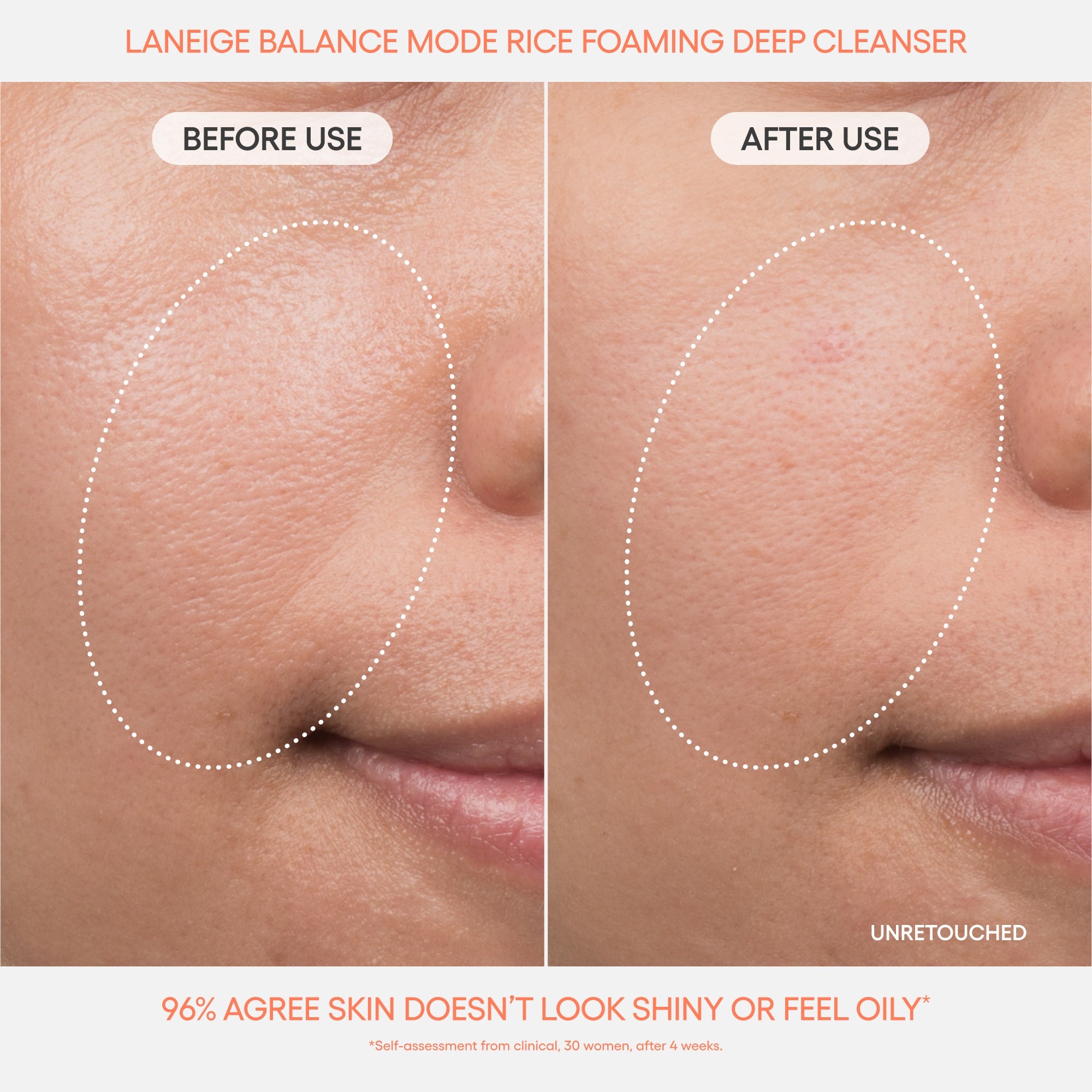 Balance Mode Rice Foaming Deep Cleanser - Image 3