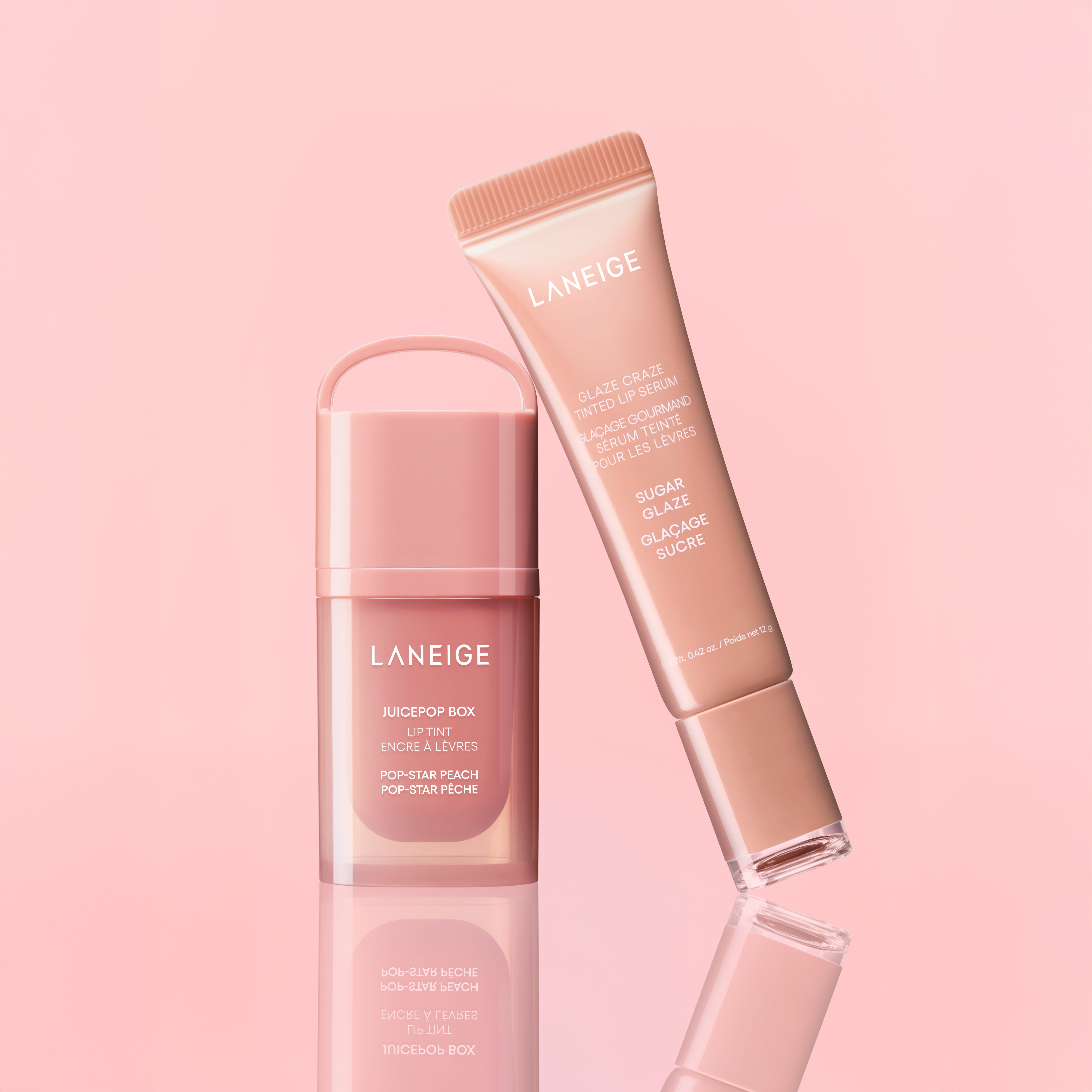 Tint & Glaze Duo: Pop-Star Peach & Sugar Glaze